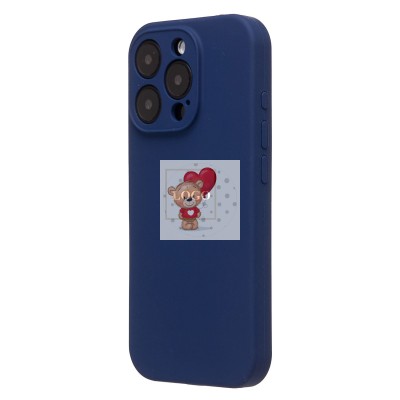 Чехол-накладка для Apple iPhone 16 Pro (темно-синий) ORG Soft Touch Чехол-накладка для Apple iPhone 16 Pro (темно-синий) ORG Soft Touch