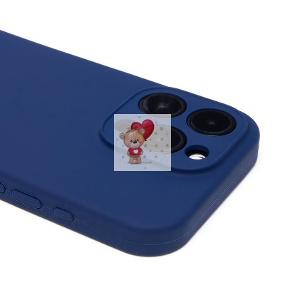 Чехол-накладка для Apple iPhone 16 Pro (темно-синий) ORG Soft Touch Чехол-накладка для Apple iPhone 16 Pro (темно-синий) ORG Soft Touch