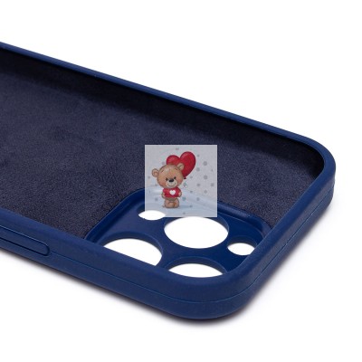 Чехол-накладка для Apple iPhone 16 Pro (темно-синий) ORG Soft Touch Чехол-накладка для Apple iPhone 16 Pro (темно-синий) ORG Soft Touch