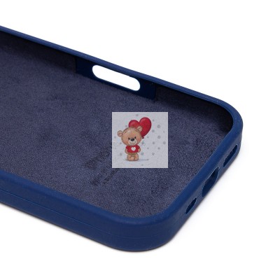 Чехол-накладка для Apple iPhone 16 Pro (темно-синий) ORG Soft Touch Чехол-накладка для Apple iPhone 16 Pro (темно-синий) ORG Soft Touch