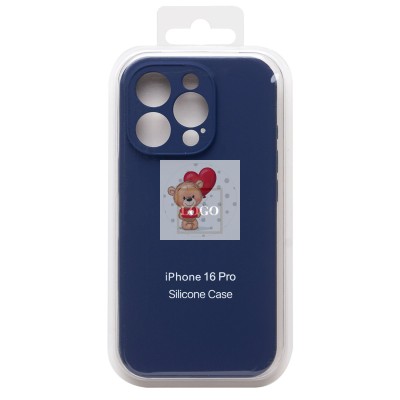 Чехол-накладка для Apple iPhone 16 Pro (темно-синий) ORG Soft Touch Чехол-накладка для Apple iPhone 16 Pro (темно-синий) ORG Soft Touch