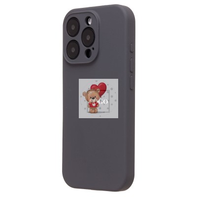 Чехол-накладка для Apple iPhone 16 Pro (темно-серый) ORG Soft Touch Чехол-накладка для Apple iPhone 16 Pro (темно-серый) ORG Soft Touch