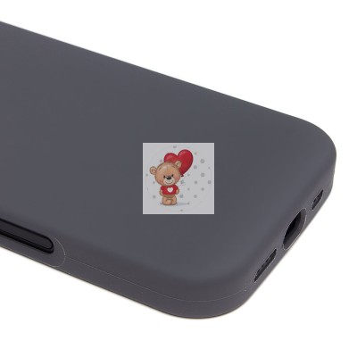 Чехол-накладка для Apple iPhone 16 Pro (темно-серый) ORG Soft Touch Чехол-накладка для Apple iPhone 16 Pro (темно-серый) ORG Soft Touch