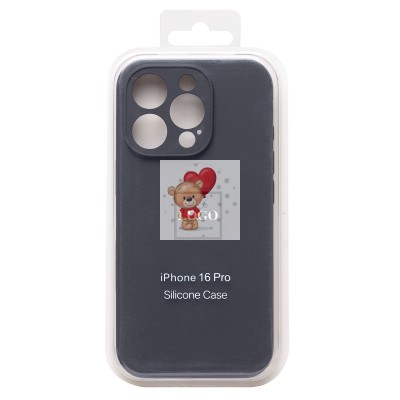 Чехол-накладка для Apple iPhone 16 Pro (темно-серый) ORG Soft Touch Чехол-накладка для Apple iPhone 16 Pro (темно-серый) ORG Soft Touch