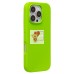 Чехол-накладка для Apple iPhone 16 Pro (зеленый) ORG Soft Touch