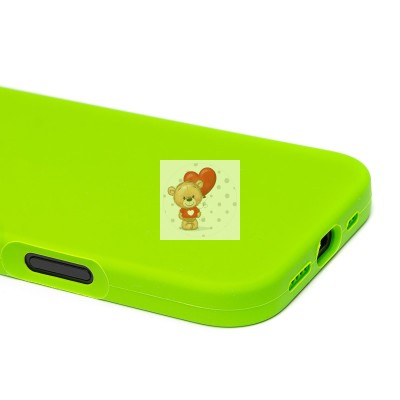 Чехол-накладка для Apple iPhone 16 Pro (зеленый) ORG Soft Touch