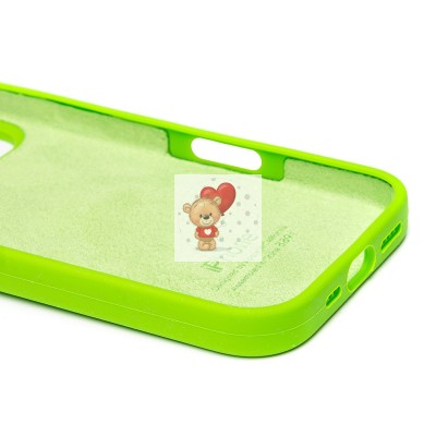 Чехол-накладка для Apple iPhone 16 Pro (зеленый) ORG Soft Touch