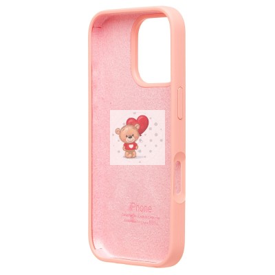 Чехол-накладка для Apple iPhone 16 Pro (розовый) ORG Soft Touch Чехол-накладка для Apple iPhone 16 Pro (розовый) ORG Soft Touch