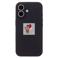 Чехол-накладка для Apple iPhone 16 (черный) ORG Soft Touch