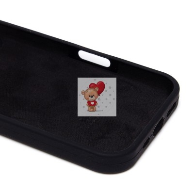 Чехол-накладка для Apple iPhone 16 (черный) ORG Soft Touch