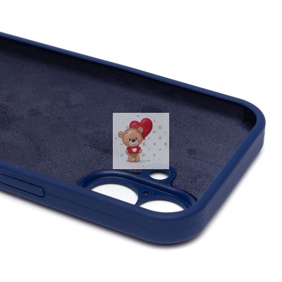 Чехол-накладка для Apple iPhone 16 (темно-синий) ORG Soft Touch Чехол-накладка для Apple iPhone 16 (темно-синий) ORG Soft Touch