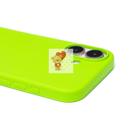 Чехол-накладка для Apple iPhone 16 (зеленый) ORG Soft Touch