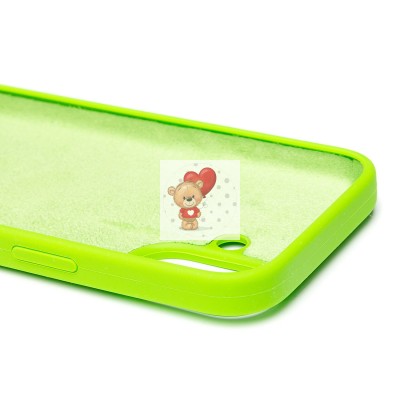 Чехол-накладка для Apple iPhone 16 (зеленый) ORG Soft Touch