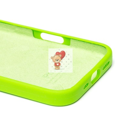 Чехол-накладка для Apple iPhone 16 (зеленый) ORG Soft Touch