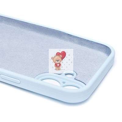 Чехол-накладка для Apple iPhone 16 (пастельный синий) ORG Soft Touch