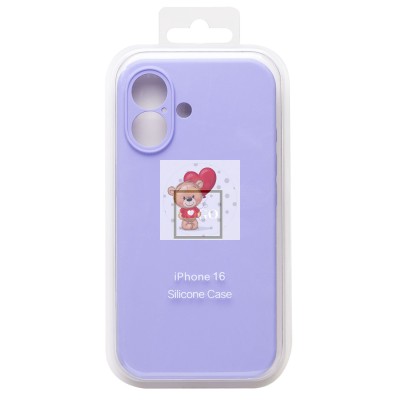 Чехол-накладка для Apple iPhone 16 (пастельный сиреневый) ORG Soft Touch Чехол-накладка для Apple iPhone 16 (пастельный сиреневый) ORG Soft Touch