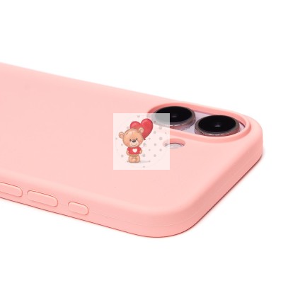 Чехол-накладка для Apple iPhone 16 (розовый) ORG Soft Touch