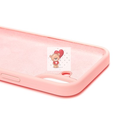 Чехол-накладка для Apple iPhone 16 (розовый) ORG Soft Touch