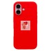 Чехол-накладка для Apple iPhone 16 (красный) ORG Soft Touch
