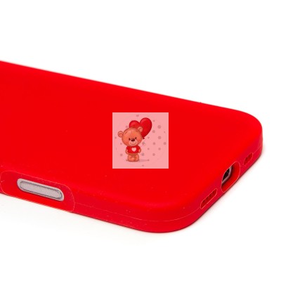 Чехол-накладка для Apple iPhone 16 (красный) ORG Soft Touch