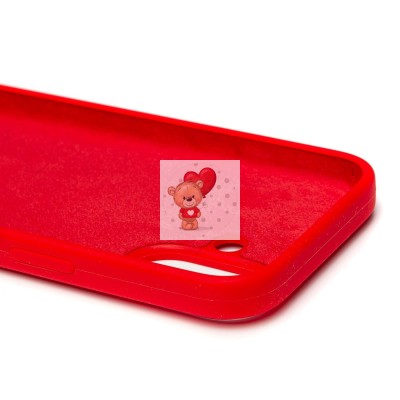 Чехол-накладка для Apple iPhone 16 (красный) ORG Soft Touch