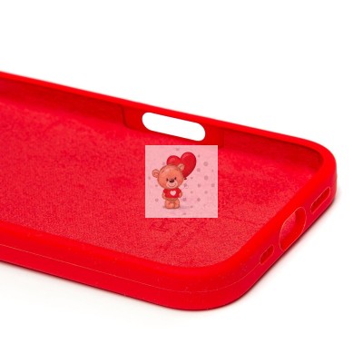 Чехол-накладка для Apple iPhone 16 (красный) ORG Soft Touch