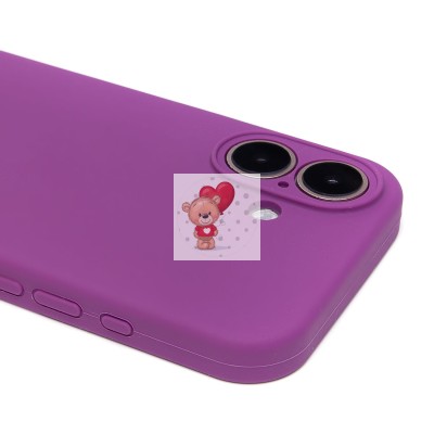 Чехол-накладка для Apple iPhone 16 (фиолетовый) ORG Soft Touch