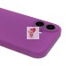 Чехол-накладка для Apple iPhone 16 (фиолетовый) ORG Soft Touch