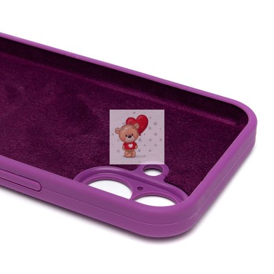 Чехол-накладка для Apple iPhone 16 (фиолетовый) ORG Soft Touch