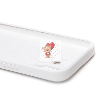 Чехол-накладка для Apple iPhone 16 (белый) ORG Soft Touch