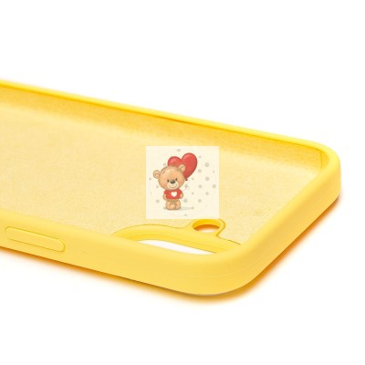 Чехол-накладка для Apple iPhone 16 (желтый) ORG Soft Touch