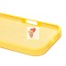 Чехол-накладка для Apple iPhone 16 (желтый) ORG Soft Touch