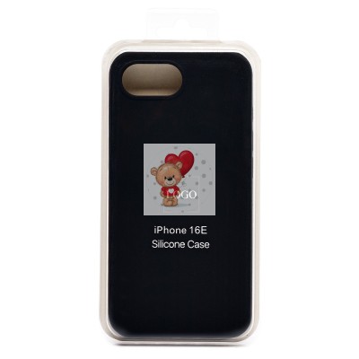 Чехол-накладка для Apple iPhone 16e (черный) ORG Soft Touch