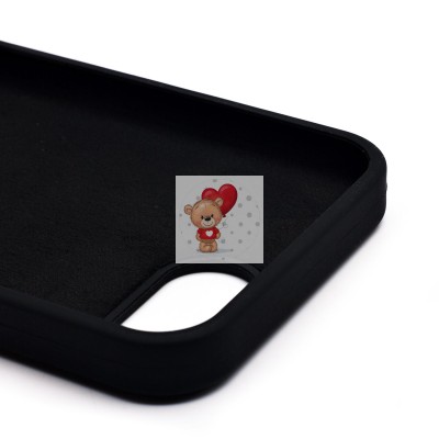 Чехол-накладка для Apple iPhone 16e (черный) ORG Soft Touch