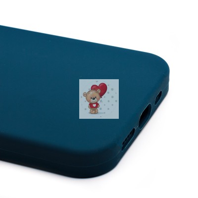 Чехол-накладка для Apple iPhone 16e (темно-синий) ORG Soft Touch