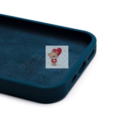 Чехол-накладка для Apple iPhone 16e (темно-синий) ORG Soft Touch