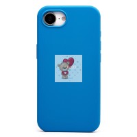 Чехол-накладка для Apple iPhone 16e (пастельный синий) ORG Soft Touch