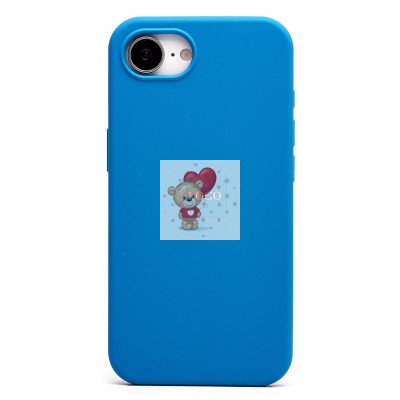 Чехол-накладка для Apple iPhone 16e (пастельный синий) ORG Soft Touch Чехол-накладка для Apple iPhone 16e (пастельный синий) ORG Soft Touch