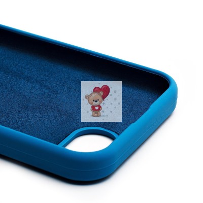 Чехол-накладка для Apple iPhone 16e (пастельный синий) ORG Soft Touch