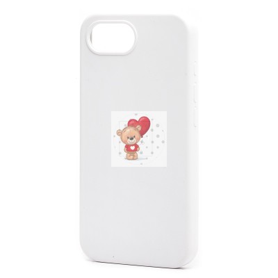 Чехол-накладка для Apple iPhone 16e (белый) ORG Soft Touch