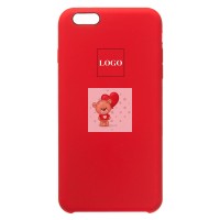 Чехол-накладка для Apple iPhone 6 Plus (красный) ORG Soft Touch
