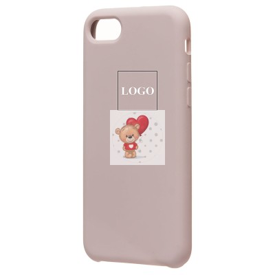 Чехол-накладка для Apple iPhone SE 2020 (бежевый) ORG Soft Touch Чехол-накладка для Apple iPhone SE 2020 (бежевый) ORG Soft Touch