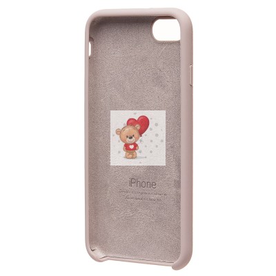 Чехол-накладка для Apple iPhone SE 2020 (бежевый) ORG Soft Touch Чехол-накладка для Apple iPhone SE 2020 (бежевый) ORG Soft Touch