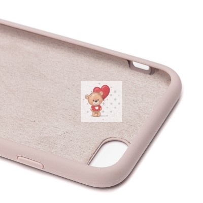 Чехол-накладка для Apple iPhone SE 2020 (бежевый) ORG Soft Touch Чехол-накладка для Apple iPhone SE 2020 (бежевый) ORG Soft Touch