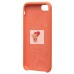 Чехол-накладка для Apple iPhone 7 (темно-оранжевый) ORG Soft Touch