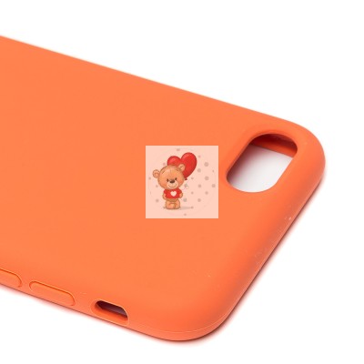 Чехол-накладка для Apple iPhone 7 (темно-оранжевый) ORG Soft Touch