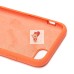 Чехол-накладка для Apple iPhone 7 (темно-оранжевый) ORG Soft Touch