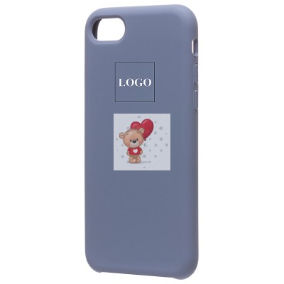 Чехол-накладка для Apple iPhone 7 (ночной синий) ORG Soft Touch