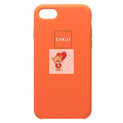 Чехол-накладка для Apple iPhone SE 2020 (оранжевый) ORG Soft Touch