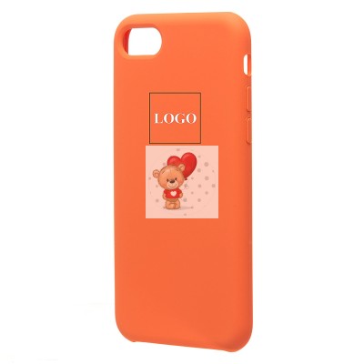 Чехол-накладка для Apple iPhone SE 2020 (оранжевый) ORG Soft Touch